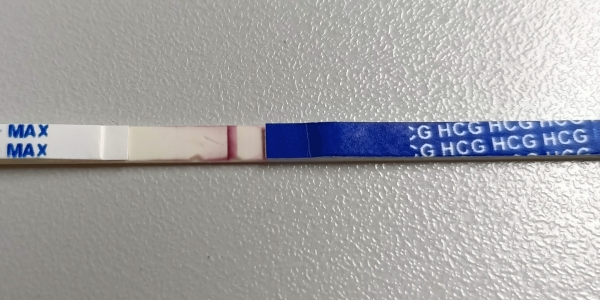 First Signal One Step Pregnancy Test, 9 Days Post Ovulation