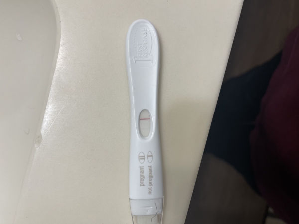 First Response Early Pregnancy Test, 11 Days Post Ovulation, Cycle Day 27