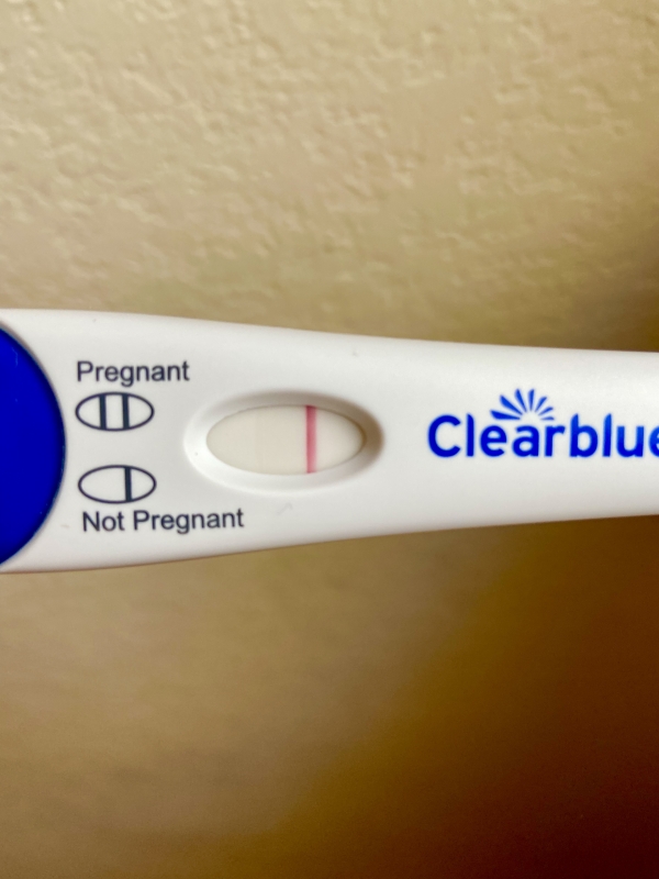 Clearblue Advanced Pregnancy Test, 11 Days Post Ovulation, FMU, Cycle Day 24