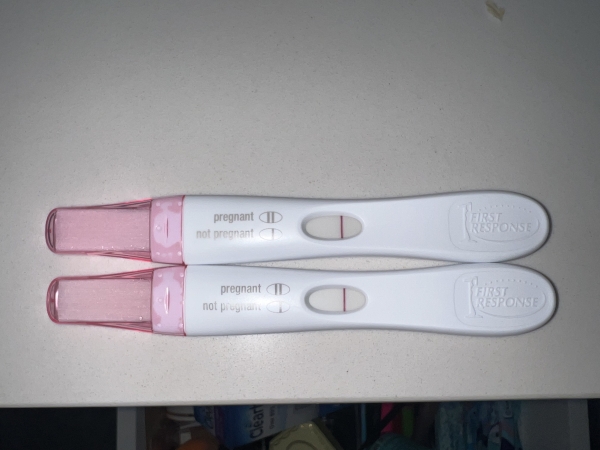First Response Early Pregnancy Test, 10 Days Post Ovulation, FMU, Cycle Day 27