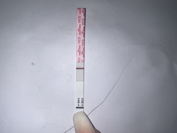 Easy-At-Home Pregnancy Test, 8 Days Post Ovulation, Cycle Day 23