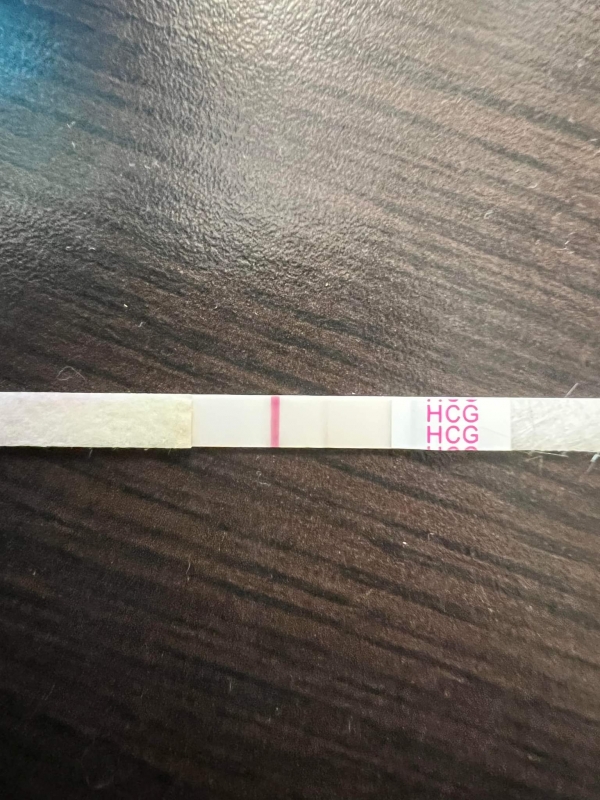 New Choice (Dollar Tree) Pregnancy Test, Cycle Day 18