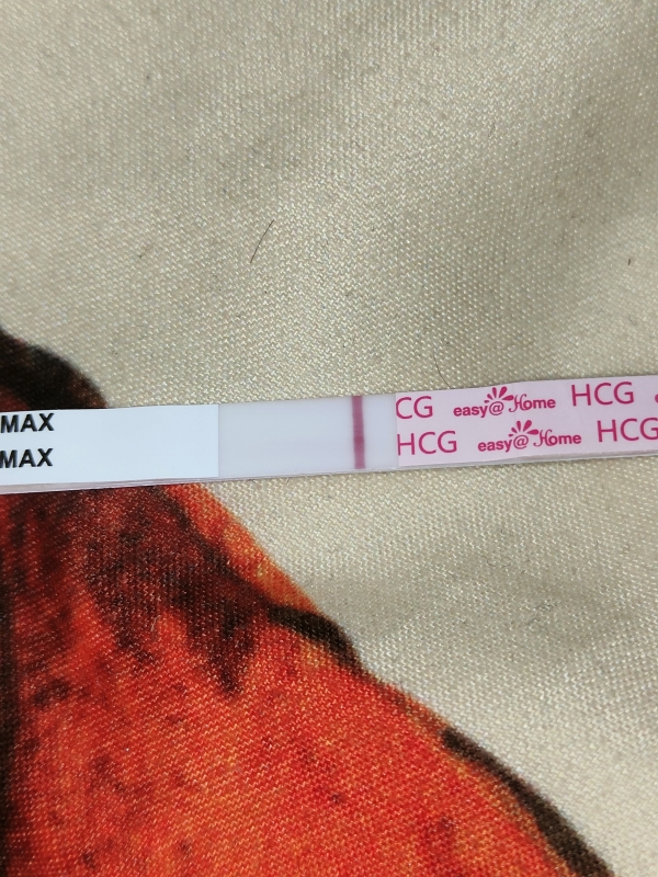 Easy-At-Home Pregnancy Test, 6 Days Post Ovulation, Cycle Day 18
