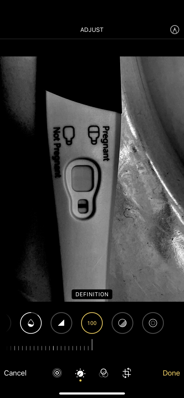 Home Pregnancy Test, 19 Days Post Ovulation, Cycle Day 34
