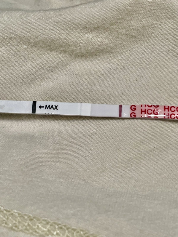 Wondfo Test Strips Pregnancy Test, 8 Days Post Ovulation