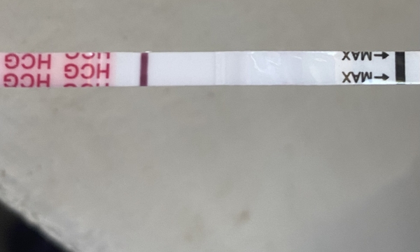 Wondfo Test Strips Pregnancy Test, 13 Days Post Ovulation, FMU