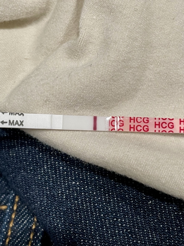 Wondfo Test Strips Pregnancy Test, 11 Days Post Ovulation
