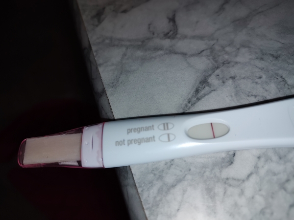 First Response Early Pregnancy Test, 9 DPO, CD 21