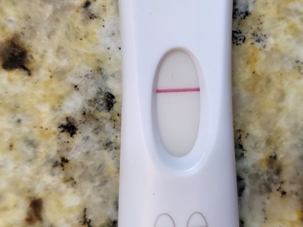 First Response Early Pregnancy Test, 13 DPO, FMU, CD 32