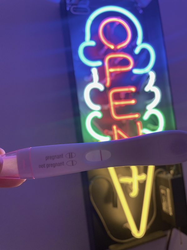 First Response Early Pregnancy Test, 6 DPO