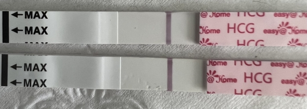 Easy-At-Home Pregnancy Test, 10 Days Post Ovulation, Cycle Day 21