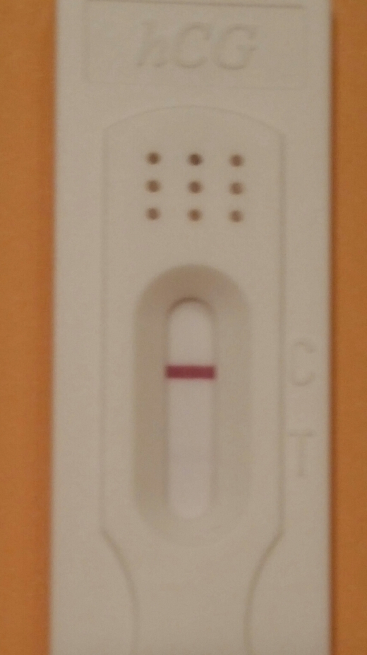 Generic Pregnancy Test, 9 Days Post Ovulation, FMU, Cycle Day 24