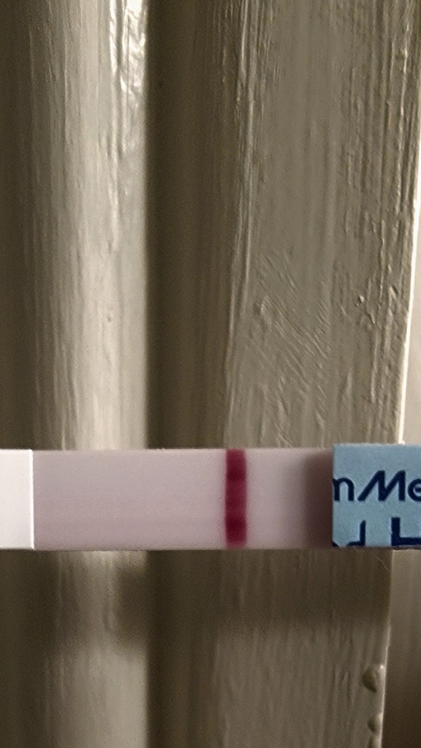 MomMed Pregnancy Test, 17 Days Post Ovulation, FMU, Cycle Day 37