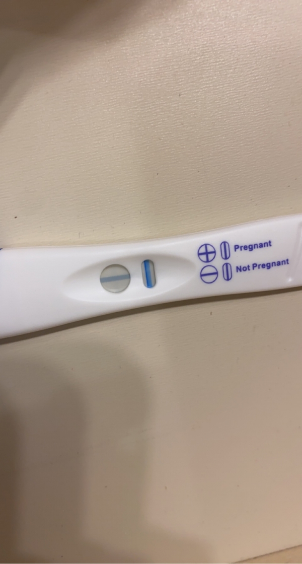 CVS One Step Pregnancy Test, 14 Days Post Ovulation