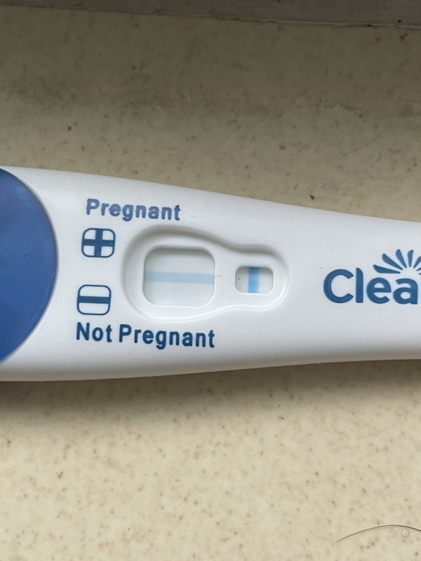 Clearblue Plus Pregnancy Test, 7 Days Post Ovulation