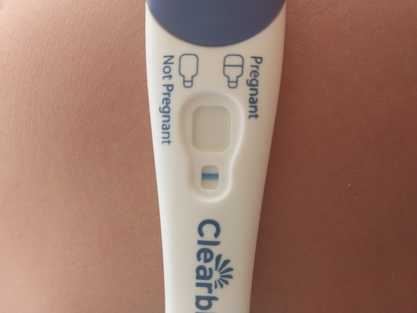 Clearblue Advanced Pregnancy Test, Cycle Day 33
