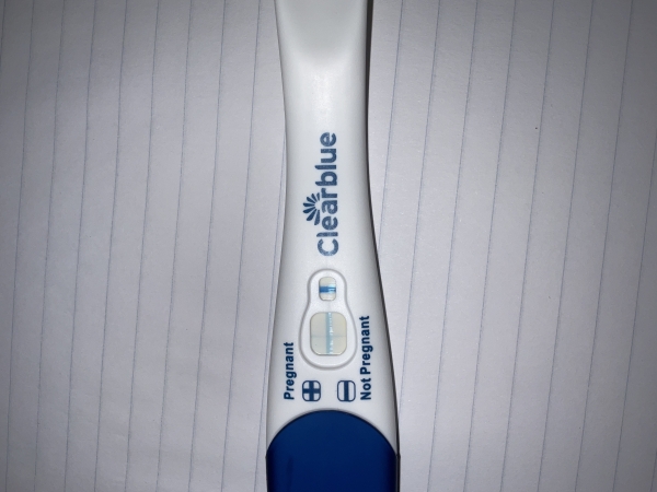 Clearblue Advanced Pregnancy Test, 13 Days Post Ovulation, FMU, Cycle Day 26