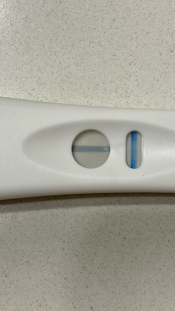 CVS Early Result Pregnancy Test, 11 DPO, FMU, CD 31