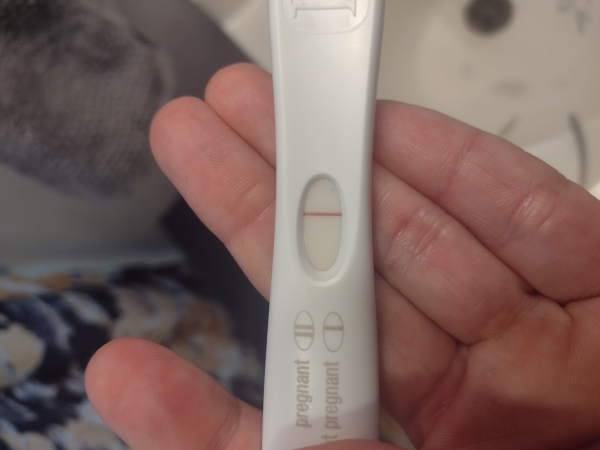 First Response Early Pregnancy Test, FMU, Cycle Day 36