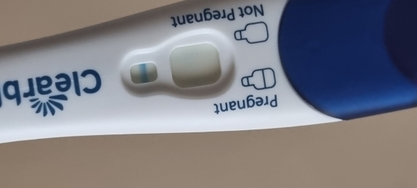 Clearblue Plus Pregnancy Test, 13 Days Post Ovulation, FMU, Cycle Day 28