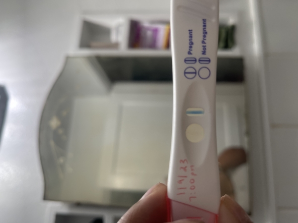 CVS Early Result Pregnancy Test, 6 DPO