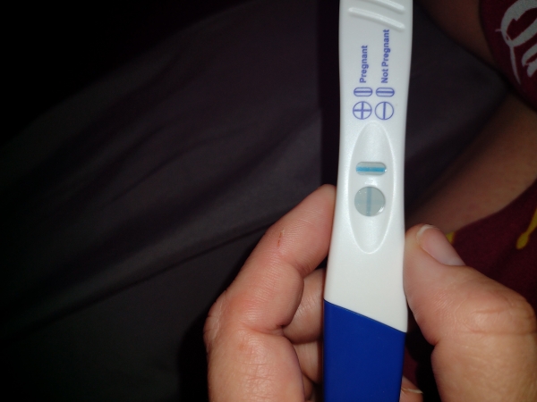 Home Pregnancy Test, 8 DPO, FMU