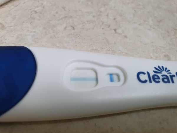 Clearblue Advanced Pregnancy Test, 10 Days Post Ovulation, FMU, Cycle Day 23
