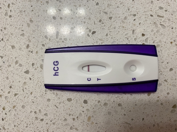 Generic Pregnancy Test, 8 Days Post Ovulation