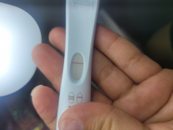 Easy-At-Home Pregnancy Test, 15 Days Post Ovulation, FMU, Cycle Day 18