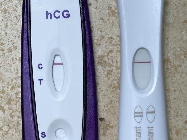 First Response Gold Digital Pregnancy Test, 11 Days Post Ovulation, Cycle Day 40