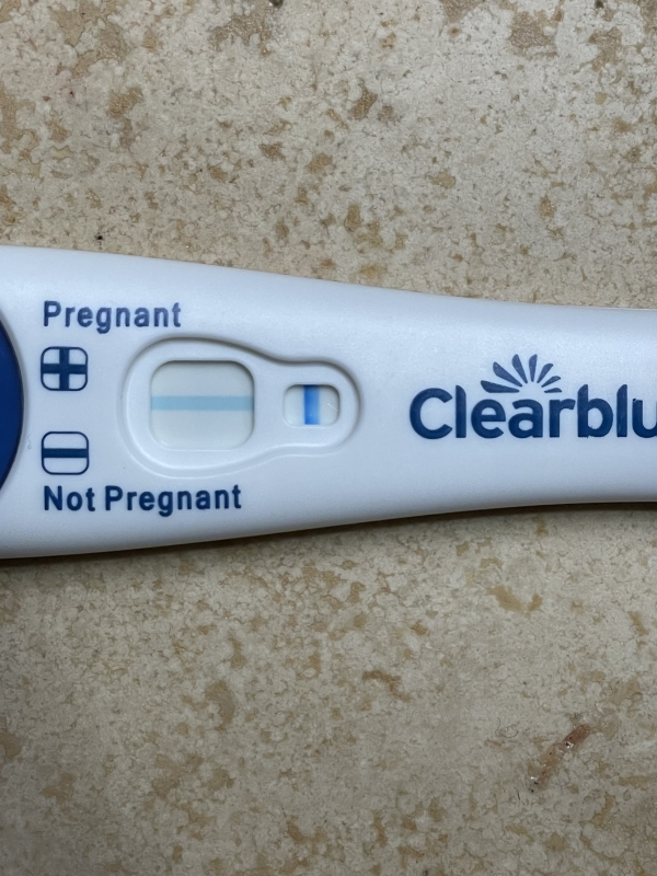 Clearblue Plus Pregnancy Test, 11 Days Post Ovulation, FMU, Cycle Day 41