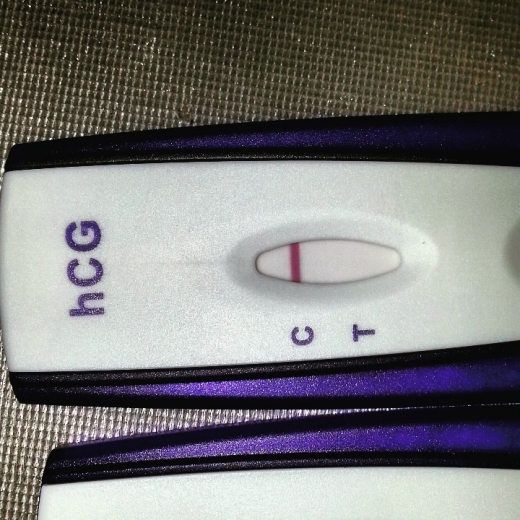 First Signal One Step Pregnancy Test, FMU, Cycle Day 29