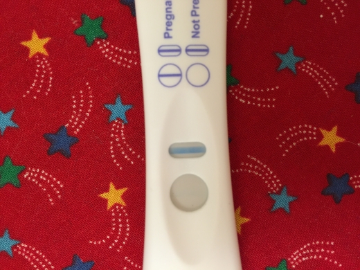 CVS Early Result Pregnancy Test, 13 Days Post Ovulation, FMU, Cycle Day 28