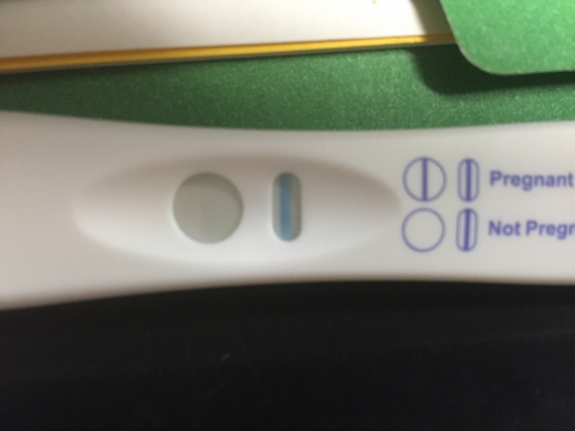 CVS Early Result Pregnancy Test, 13 Days Post Ovulation, FMU, Cycle Day 29
