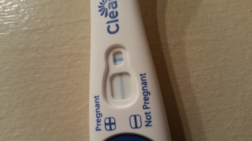 Clearblue Plus Pregnancy Test, Cycle Day 28