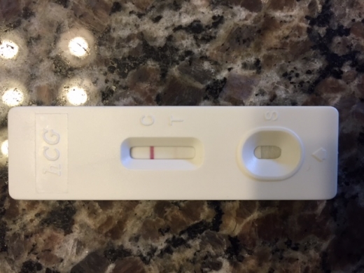 New Choice (Dollar Tree) Pregnancy Test, 13 Days Post Ovulation, Cycle Day 37
