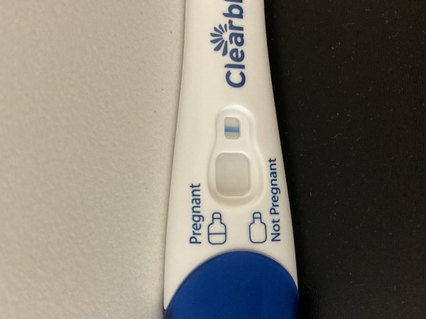 Home Pregnancy Test, 9 DPO, CD 23