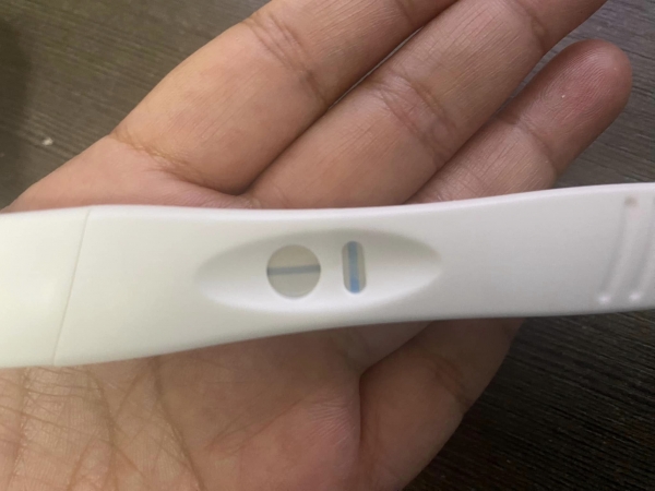 Accu-Clear Pregnancy Test, 16 Days Post Ovulation, Cycle Day 18