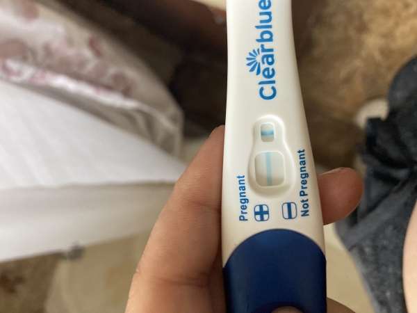 Clearblue Plus Pregnancy Test, 16 Days Post Ovulation, Cycle Day 29