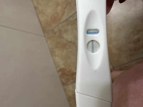 Accu-Clear Pregnancy Test, 10 Days Post Ovulation, Cycle Day 28