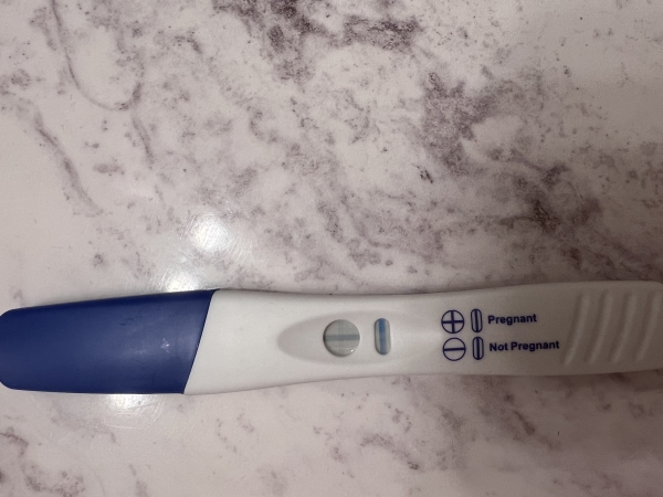 Walgreens One Step Pregnancy Test, 16 Days Post Ovulation, FMU, Cycle Day 34
