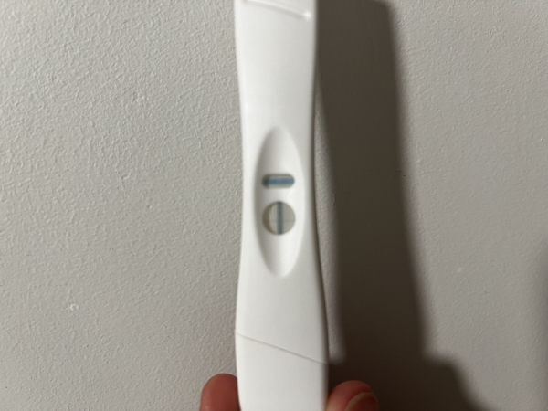 Accu-Clear Pregnancy Test, 10 Days Post Ovulation, Cycle Day 35