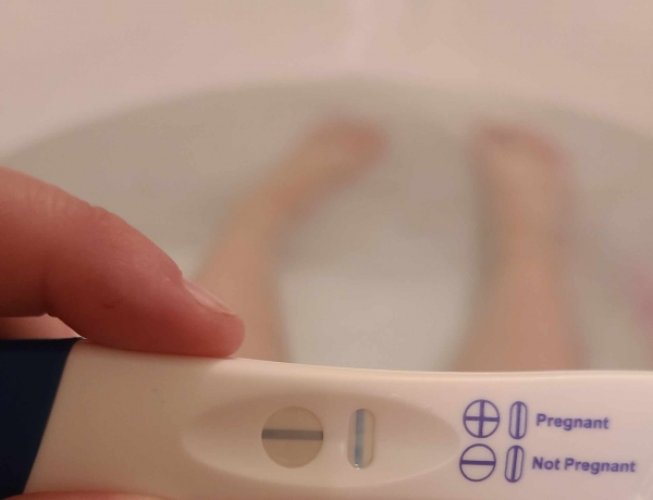 CVS One Step Pregnancy Test, 6 Days Post Ovulation