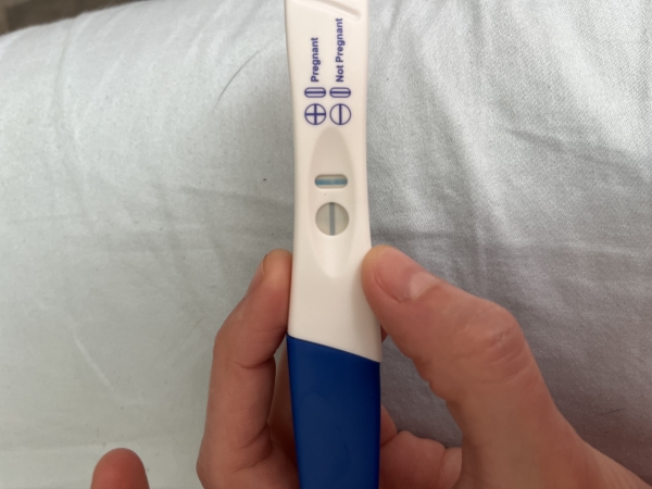 CVS One Step Pregnancy Test, 17 Days Post Ovulation, FMU