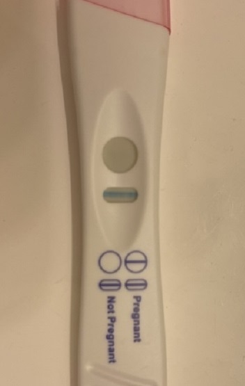 Walgreens One Step Pregnancy Test, 9 Days Post Ovulation, FMU