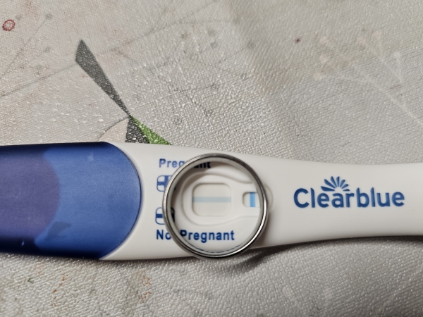 Clearblue Advanced Pregnancy Test, 6 Days Post Ovulation