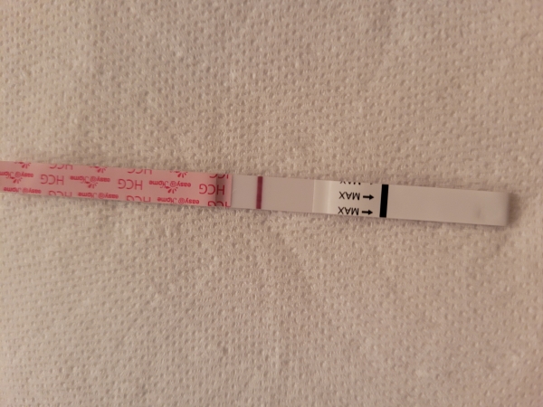 Easy-At-Home Pregnancy Test, 6 Days Post Ovulation
