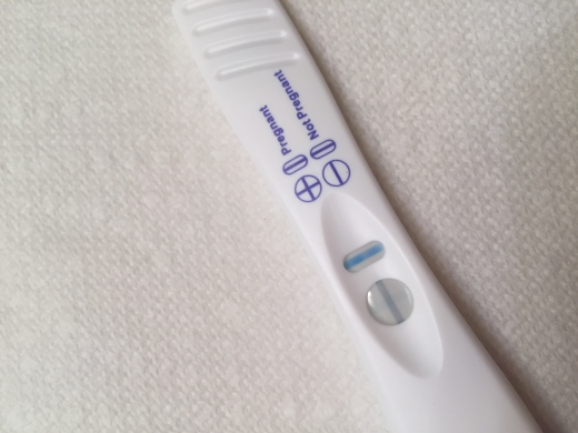CVS One Step Pregnancy Test, 14 Days Post Ovulation, FMU, Cycle Day 32