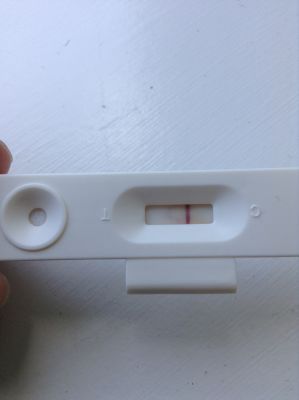 New Choice (Dollar Tree) Pregnancy Test, 13 Days Post Ovulation, FMU, Cycle Day 28