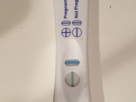 CVS Early Result Pregnancy Test, 9 Days Post Ovulation, Cycle Day 21